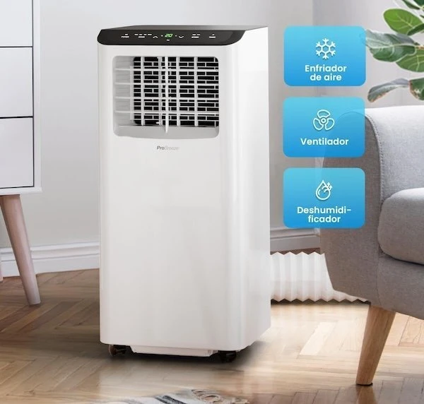 Pro Breeze 9000 BTU: aire acondicionado portátil más vendido para oficina en casa